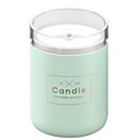 280ML Air Humidifier LED Candle Ultrasonic Cool Mist Essential Oil Diffuser USB Aroma Lamp Car Purifier Fogger Mist Maker