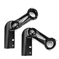 28.6 mm Bike Handlebar 40--40 degree 150 mm Aluminum Alloy Adjustable Wearproof Durable for Cycling Bicycle Matte
