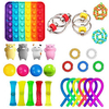 29 pcs Fidget Sensory Toy Set Stress Relief Toys Autism Anxiety Relief Stress Pop Bubble Fidget Toys For Kids Adults miniinthebox