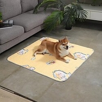 2.9ft Pet Latex Ice Mat Summer Dog Bed Sofa Sleeping Pad Blanket Foldable Ice Silks Mattress Breathable Cat Kennel Car Seat Cushion miniinthebox
