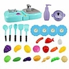 29pcs in 1 kitchen play toy mini multi-purpose gas stove wash sink early educational toys for kids children