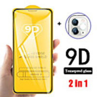 2in1 9D HD Black Protective Glass for iPhone12 Pro Camera Screen Protector For iPhone 12 Mini 12 Pro Max 11 Pro Max 11 Pro Glass on Ifone 12 Pro