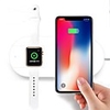 2in1 Universal Wireless Charger Combo 7.5W and 2W For iPhone For Apple Watch For iwatch For Smartphones USB Charger Pad