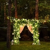 2M 30Led Artificial Plants Led String Light Creeper Green Leaf Ivy Vine For Home Wedding Decor Lamp DIY miniinthebox
