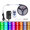 2M 5M Waterproof LED Light Strips Tiktok LED Strip Lights 5050 120 LEDs SMD Warm White White Multicolor with 11key RF Dimming Controller and Adapter Kit miniinthebox