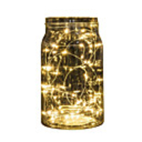 2m LED String Lights 20 LED Beads Multi Color Party Holiday Christmas Halloween Wedding Home Party Decoration 8pcs 4pcs 1pc