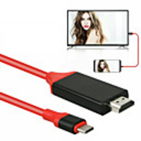 2m USB C 3.1 to HDMI 4K Adapter Cables Type C to HDMI Cable for MacBook2020 Samsung Galaxy S9/S8/Note 9 Huawei USB-C to HDMI