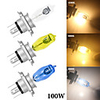 2PC Car fog Light H7 H4 H1 H3 H8 H9 H11 9005 HB3 9006 HB4 Auto halogen lamp bulb 3000K 4300K 6000K Fog Light 100W 12V Headlight Lamp 12v 100w