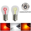 2Pc P21W BA15S Led 1156 1157 BAY15D Auto Brake Light White Red Yellow Car Led Bulbs Turn Signal Lamp Parking Light 12v miniinthebox