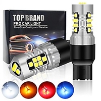 2PC T20 W21/5W 7443 W21W 7440 W21/5W 3156 P27W 3157 P27W/5W LED Car Led Signal Lamp Led Canbus 3030 21SMD Led Backup Lights Reversing Lights miniinthebox