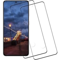 2pcs Galaxy S21 Plus Screen Protector HD Clear Tempered Glass Ultrasonic Fingerprint Support 3D Curved Scratch Resistant Bubble-Free for Galaxy S21 Plus 5G Glass Screen Protector miniinthebox