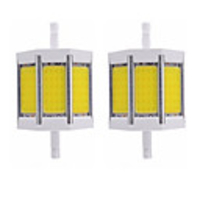 2pcs 10 W Tube Lights 1000 lm R7S T 1 LED Beads COB New Design Warm White White 85-265 V