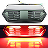 2Pcs 12LEDLight Bulbs 12V Motorcycle Signal Brake Stop Tail Light Operation Indicator Integrated Turn Signal