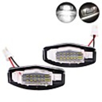 2Pcs 12V White Canbus LED Number License Plate Light Lamp For HONDA CIVIC CITY LEGEND ACCORD