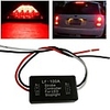 2Pcs 1.3W 3000K 12V GS-100A LED Brake Stop Light Strobe Flash Module Controller Box