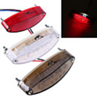 2Pcs 1.6W 12V Universal Motorcycle Tail Lights Rear Taillights Stop Light For Harley Davidsion Kawasaki Cafe Racer Motocicleta