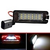 2Pcs 18 LED Auto Number License Plate Light Car Styling Lamp Bulbs For Volkswagen Golf 5/4