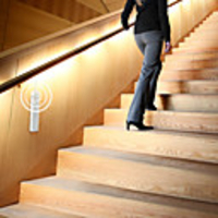 2pcs 1pcs LED Under Cabinet 3m 2m light with Wireless PIR Motion Sensor Waterproof Strip led Lamp Port light kitchen Stairs Wardrobe Bed Side Light