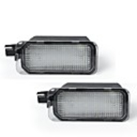 2Pcs 2W 12V 6500K LED License Plate Light Lamp Housing For 2007-2019 Nissan Frontier 2008-2015 Nissan Armada 2007-2015 Nissan Titan 2007-2015 Nissan Xterra 2009-2012 Suzuki Equator