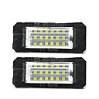 2Pcs 2W 12V 6500K White Light 18LED Car Led License Plate Light Lamp For 2006-2014 Second Gen MKII MINI Cooper R56 R57 R58 R59