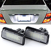 2Pcs 2W 12V 6500K LED License Plate Light Bulb For Mercedes Benz W203 W211 W219 R171