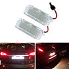 2Pcs 2W 12V 6500K White Canbus LED Number License Plate Light Lamp For Ford Focus Mondeo Fiseta kuga
