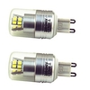 2pcs 3 W LED Corn Lights 300 lm G9 T 24 LED Beads SMD 2835 Decorative Warm White White 220-240 V miniinthebox