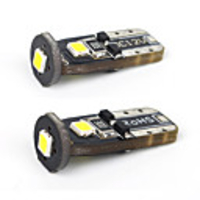 2Pcs 3G3-T10-W LED Signal Bulb Canbus Auto Interior Dome Reading Lamp Super Bright Wedge Side License Plate Light Trunk Lamp 1W