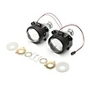 2PCS 3Inch H4 H7 H1 Bi-xenon HID Headlights H/L Beam Projector Lens Retrofit For Right Hand Drive RHD Vehicle Motorcycle