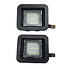 2Pcs 3W 12V 6500K SMD LED License Plate Light Lamp Housing For Ford F-150 2015-2019 Ford F-150 Raptor 2015-2019
