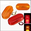 2pcs 3W 12V Marker Lights Outline Lamps Bus Truck Trailer Camper Motorhome 6LED Clearance Side Marker Light