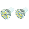 2pcs 5 W LED Spotlight 400 lm GU10 15 LED Beads SMD 5730 Dimmable Warm White White 220-240 V miniinthebox