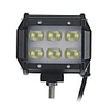 2Pcs 5D LED 18W Work Light Spot Beam Boat Truck Offroad 4WD SUV White Lamp IP67