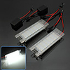2Pcs 5W 12V 6500K 18LED Car License Plate Light Number Plate Lamp For Opel Vauxhall Corsa Zafira