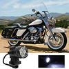 2Pcs 6 LED Working Spot Light Motorbike Fog Lamp 60W LED Scooters Spotlight Motorcycles Headlight White Super Bright