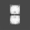 2Pcs 6 LEDs Car Openning Door Warning Light Safety Anti-collision Flash Lights Wireless Magnetic Signal Lamp