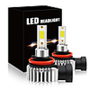 2pcs 60W 12000LM Car LED Headlight Bulbs H11 9006 HB4 9005 HB3 H4 H7 H8 H9 H1 Mini Headlight Kit for High/Beam Bulb Fog Ligh