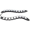 2pcs 6/8/9/12/14/16 LED Super White DRL Daytime Running Light Driving Fog Lamp DC-12V