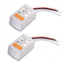 2PCS AC 110-240V to DC 12V 18W LED Voltage Converter