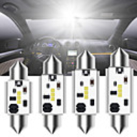 2PCS CANBUS car Interior Light C5W C10W LED CSP Chip 12-24V 31MM 36MM 39MM 41MM Super Bright Reading License light W5W error free