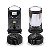 2Pcs Canbus H4 Mini Projector H4 LED Headlight 8000LM Turbo Led Lampada Motorcycle Car Lights Bulb High/Low Beam light