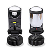 2Pcs Canbus H4 Mini Projector H4 LED Headlight 8000LM Turbo Led Lampada Motorcycle Car Lights Bulb High/Low Beam light
