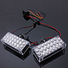 2pcs Car Daytime Running Light Flashing Emergency Warning Strobe lights
