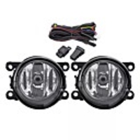 2pcs Car Front Bumper Fog Lights with H11 Lamps Harness Pair for Mitsubishi Outlander Sport/RVR/ASX