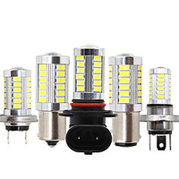 2PCS Car h4 h7 LED H8 H11 led 9005 hb3 9006 hb4 p13w H16 5630 33SMD Fog Lamp Daytime Running Light Bulb Turning Parking Bulb 12V miniinthebox