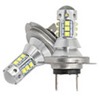 2pcs Car H4 hi/lo h7 9005 9006 hb3 hb4 h8 h11 16SMD LED with cree chips Fog Lamp 80W 16LED Tail Lights DRL fog Light Bulb 12v-24v