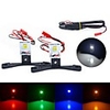 2pcs Car Led Devil Eye Demon Evil Eyes DRL LED Bluetooth APP RGB 2.5 Headlights Motorcycle Mini Projector Lens Accessories DIY