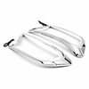 2Pcs Car LED Front Headlight Lamp Cover Trim For Ford Ranger T6 MK2 PX Wildtrak 2015-19