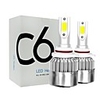 2pcs Car LED Headlight Bulb Canbus H1 H3 H4 H7 H8 H9 H11 9005 9006 LED Lamp COB 12V 24V 6000K 4000LM Auto Fog Lamp