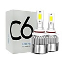 2pcs Car LED Headlight Bulb Canbus H1 H3 H4 H7 H8 H9 H11 9005 9006 LED Lamp COB 12V 24V 6000K 4000LM Auto Fog Lamp